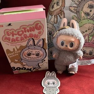 Exciting Macaron The Monsters Labubu Plush Toy